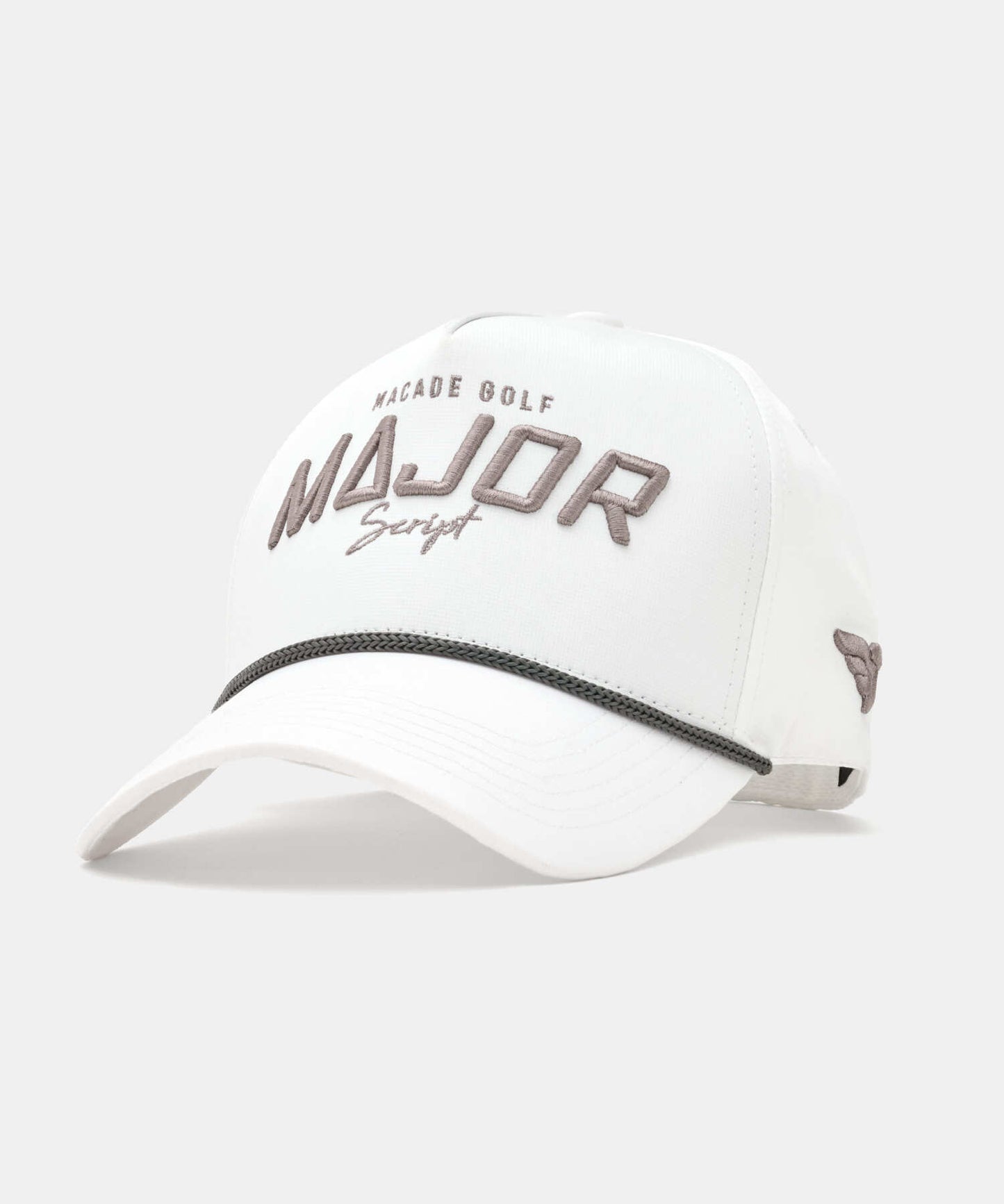 White Major Rope Snapback