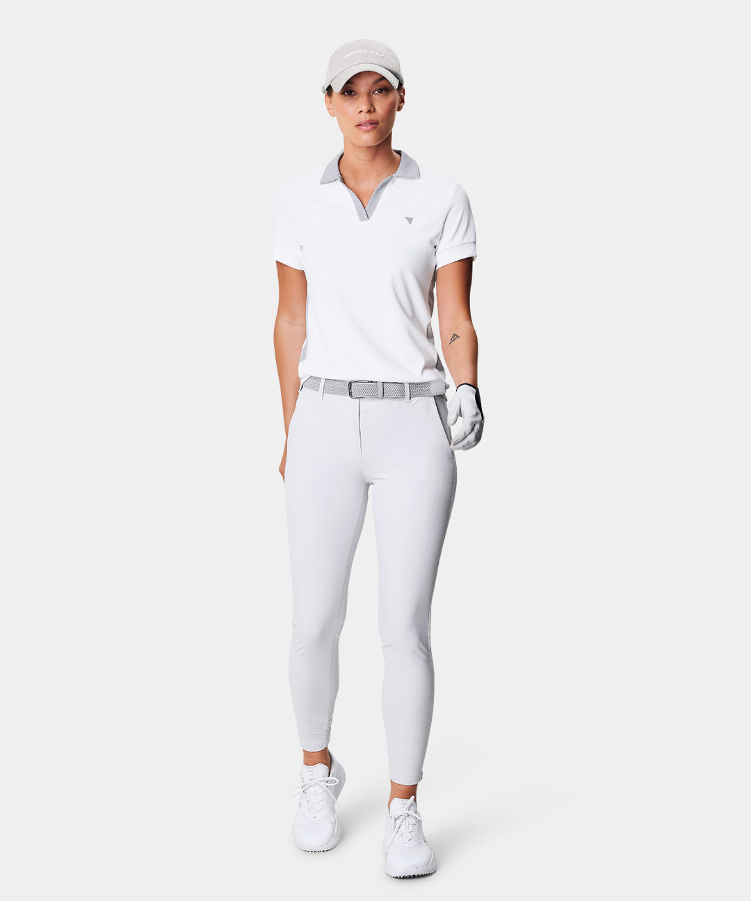 Tori White Polo Shirt Macade Golf