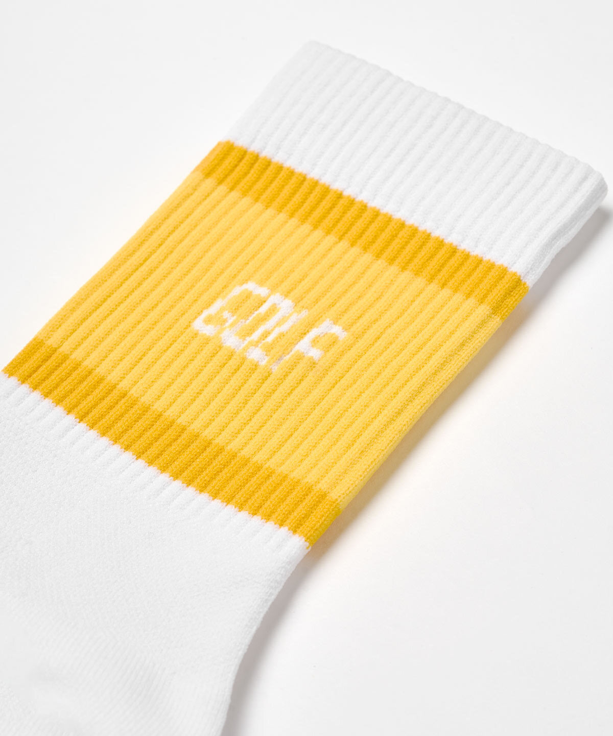 Yellow Players Crew Sock Macade Golf