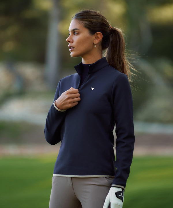 Therma Quarter Zip - Dark Blue