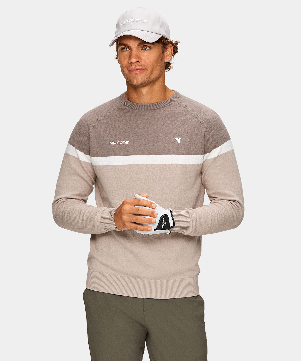 Sienna Colorblock Crewneck Macade Golf