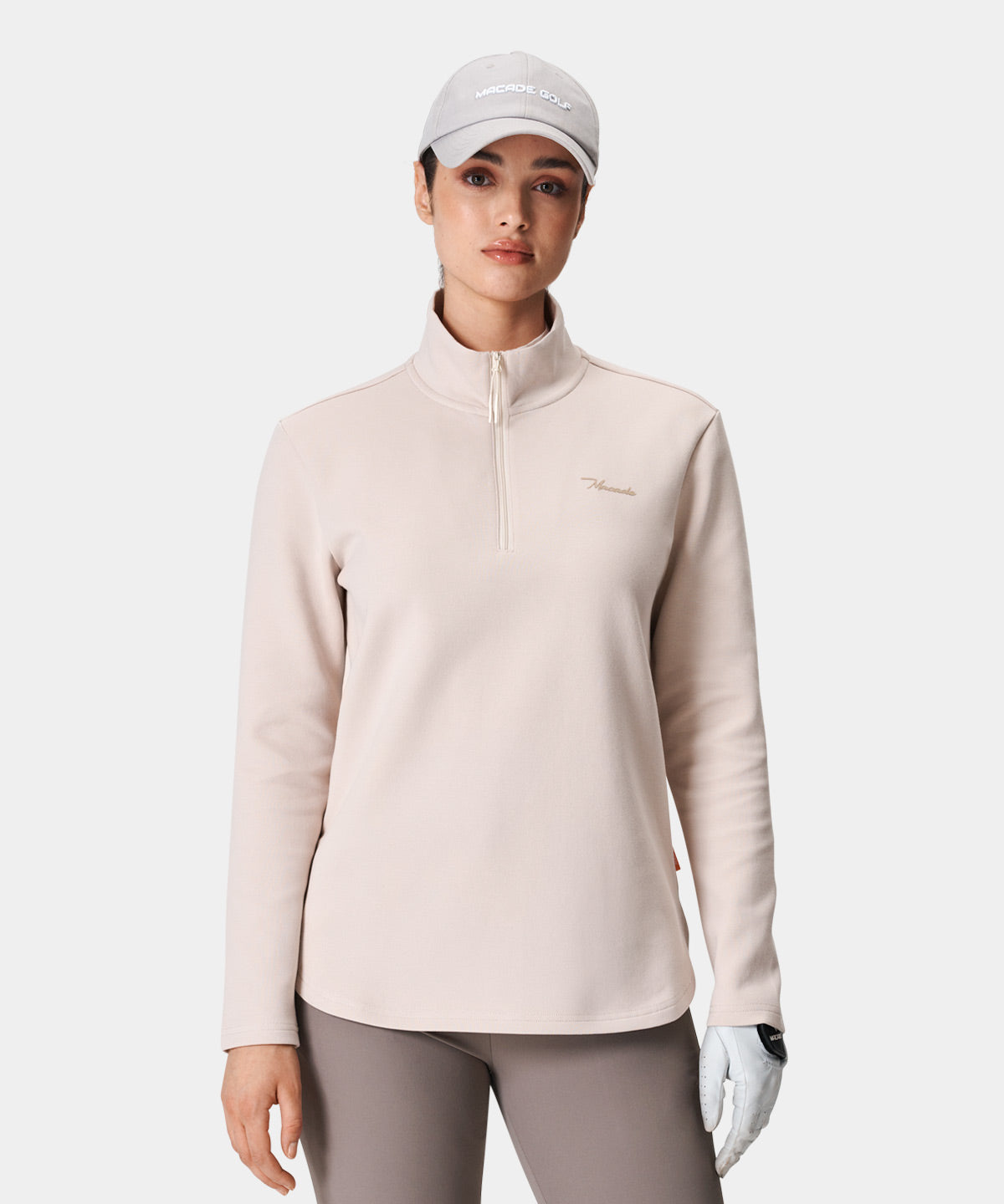Sand Range Zip Popover Macade Golf