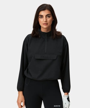 Jade Black Range Anorak Macade Golf