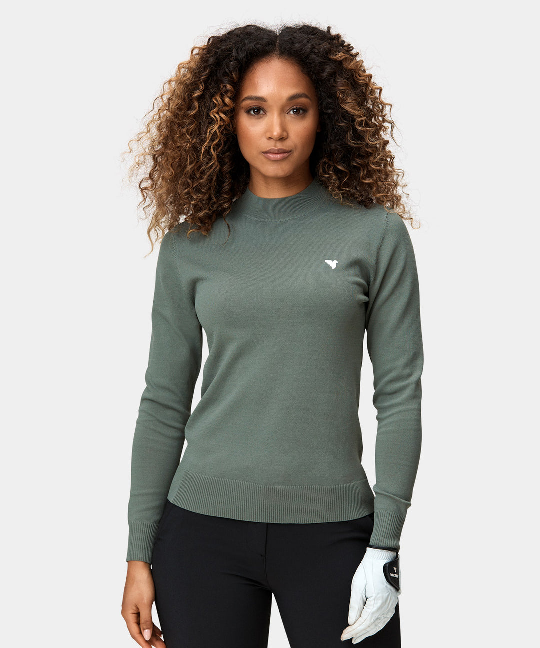 Sage Tech Mock Neck Macade Golf