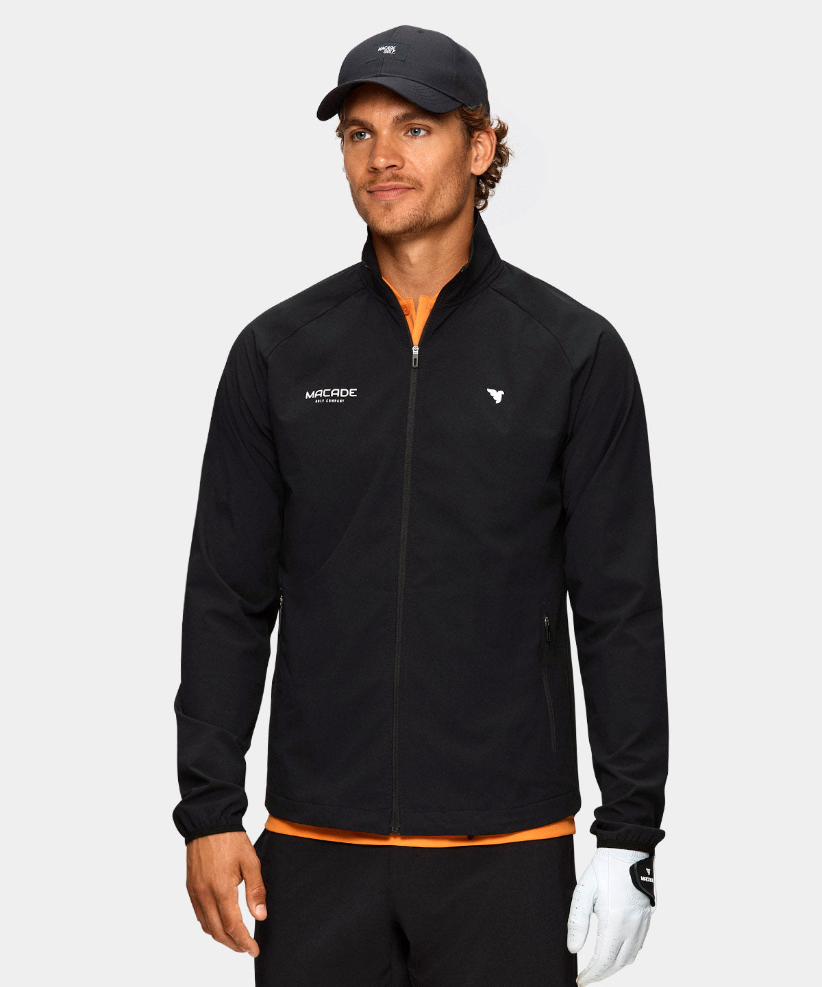 Black Stretch Tour Jacket Macade Golf