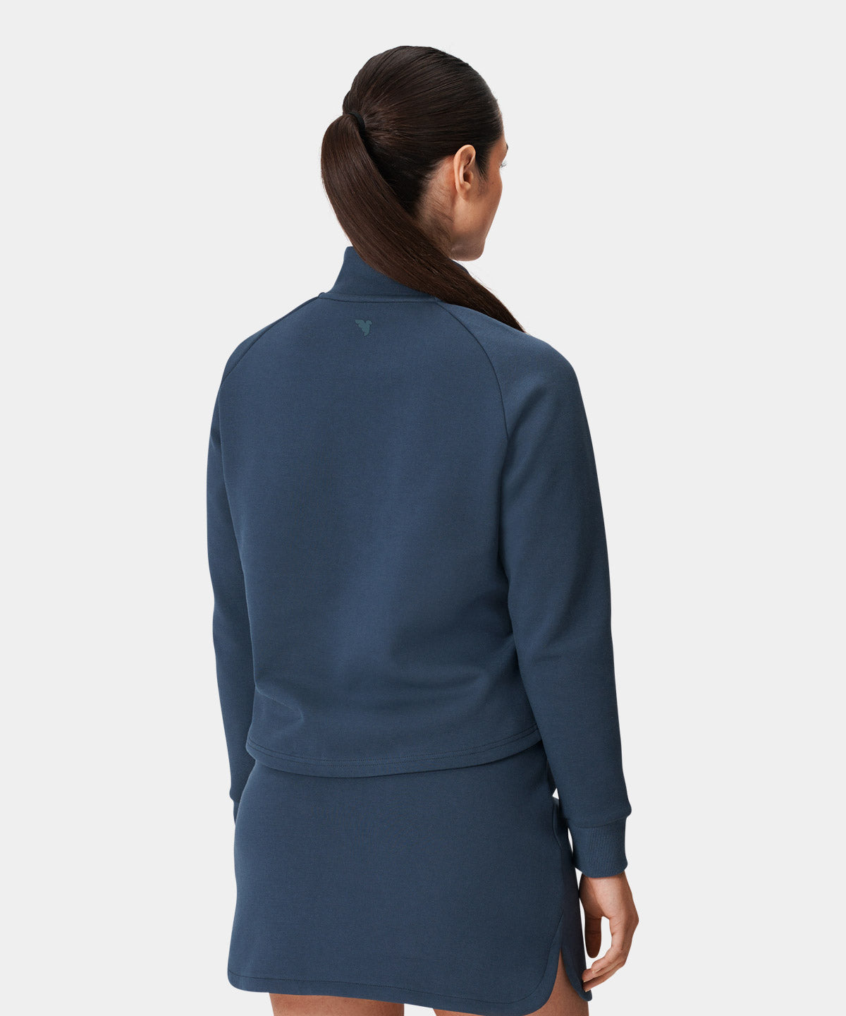 Navy Range Zip Sweater Macade Golf