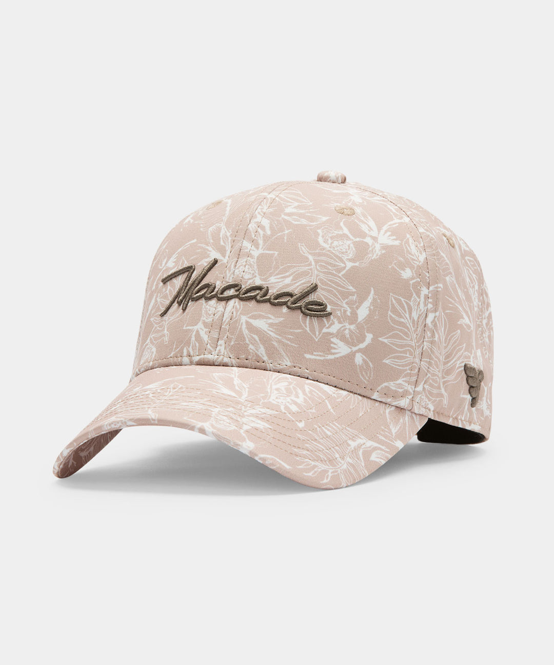 Tan Floral Range Snapback Macade Golf