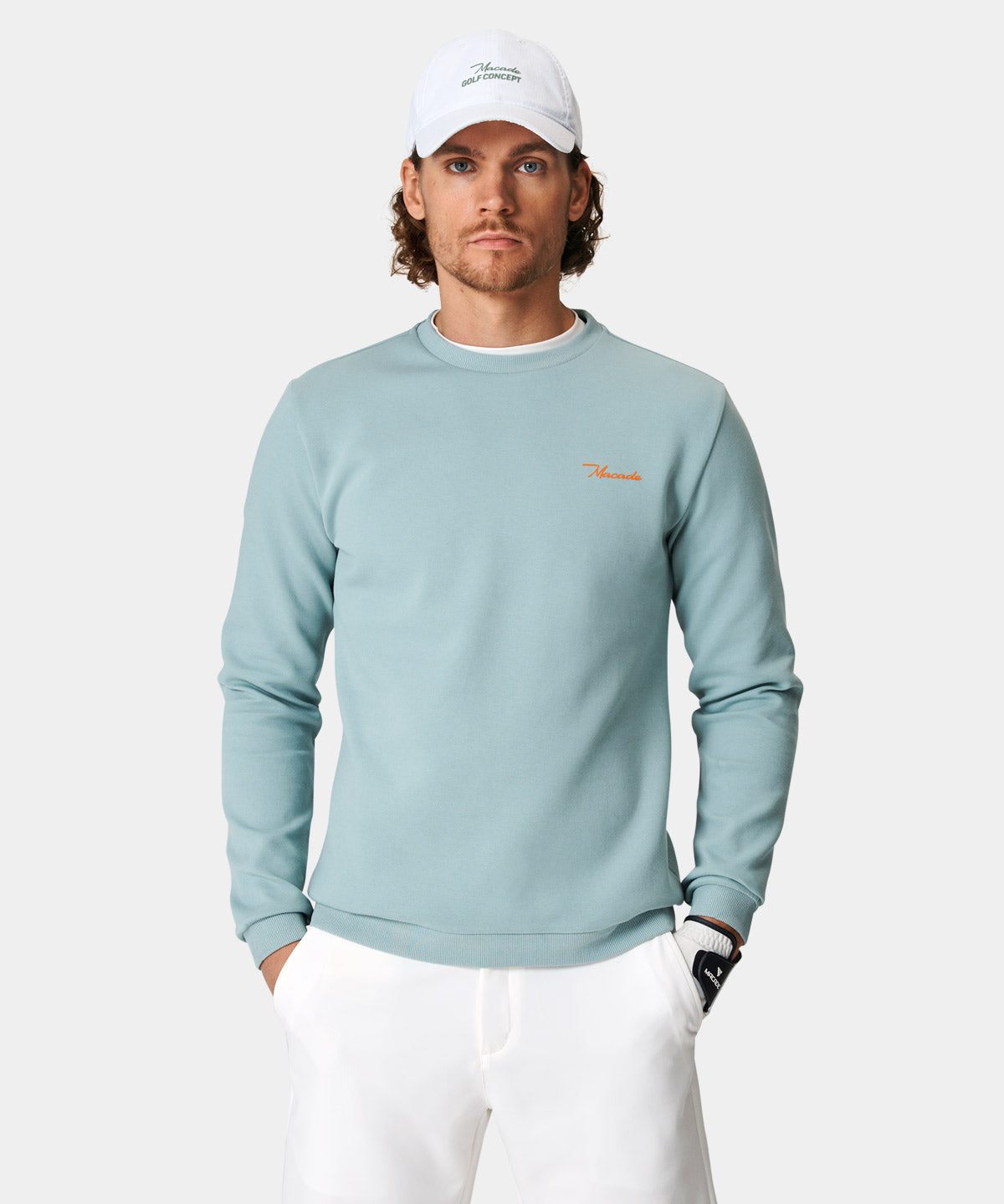 Teal Range Crewneck Macade Golf