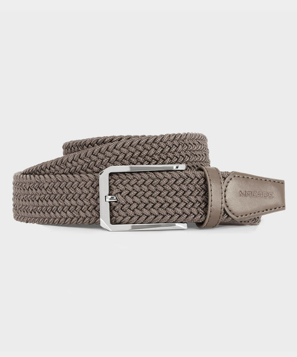 Women's Elastic Belt - Ash Brown