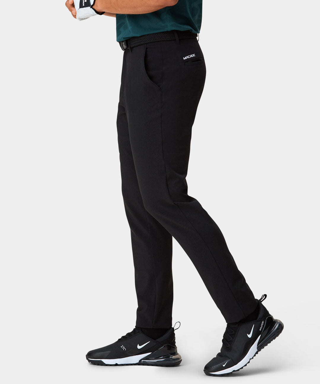 Black Lightweight Trouser Macadegolf