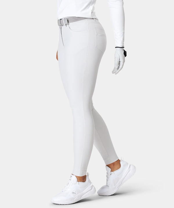 Cara Lightweight Trouser - Off-White