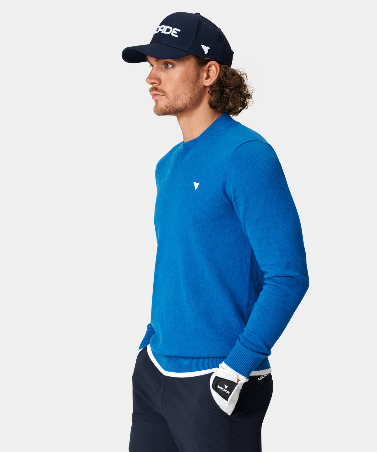 Cobalt Tour Bomber Sweater Macade Golf