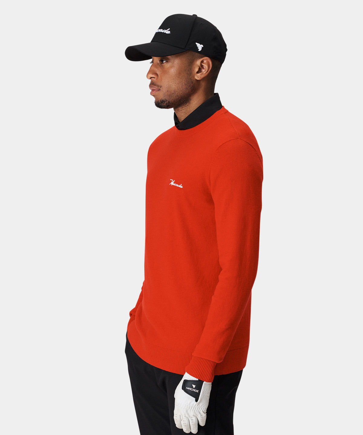 Red Tech Crewneck Macade Golf