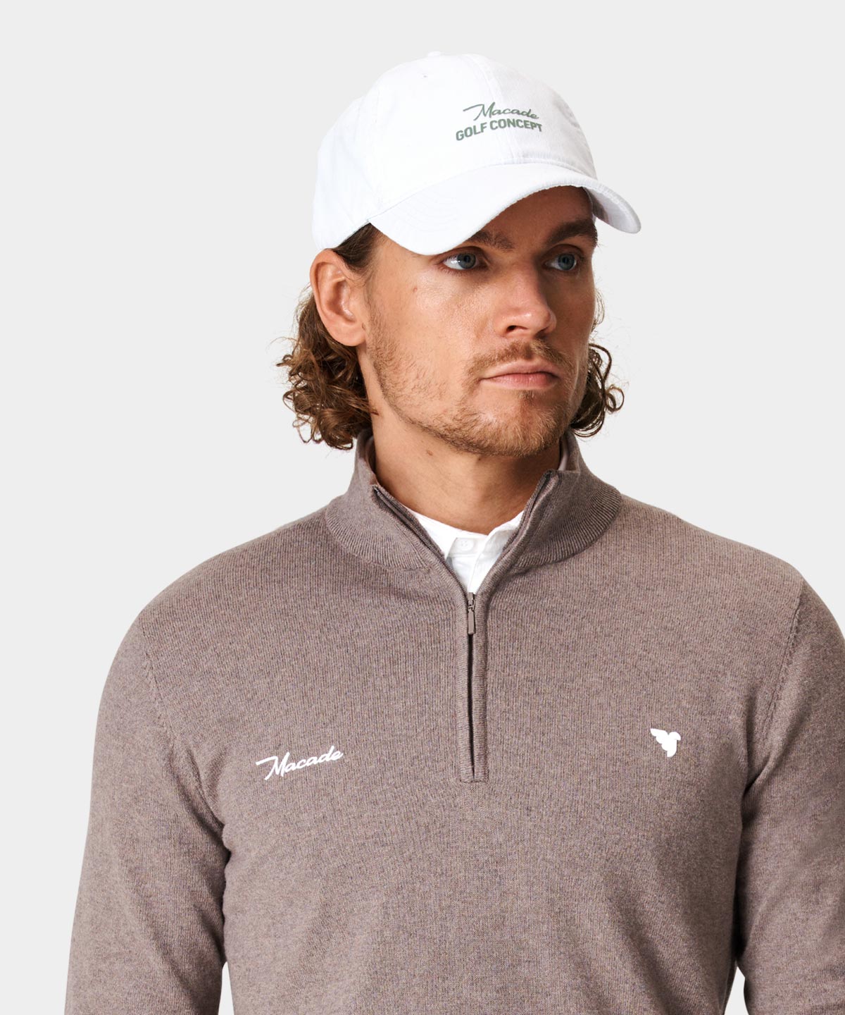 White Tour Snapback Macade Golf