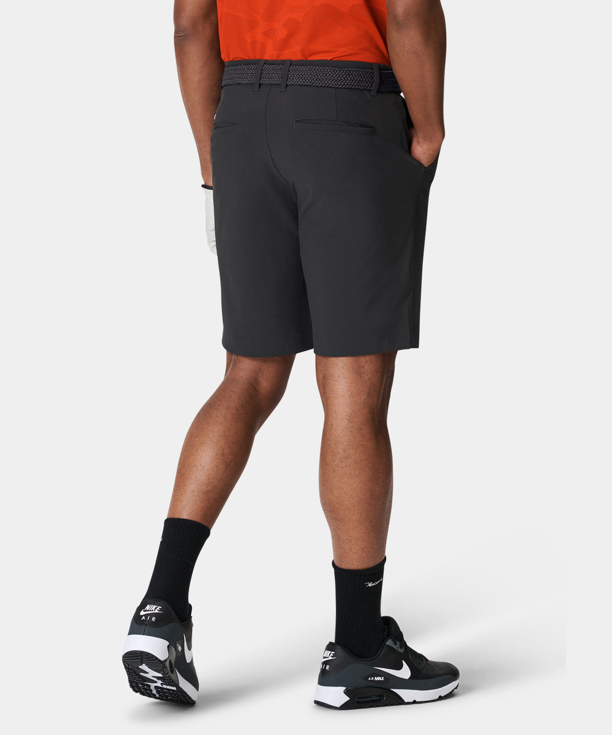 Dark Grey Four-Way Stretch Shorts