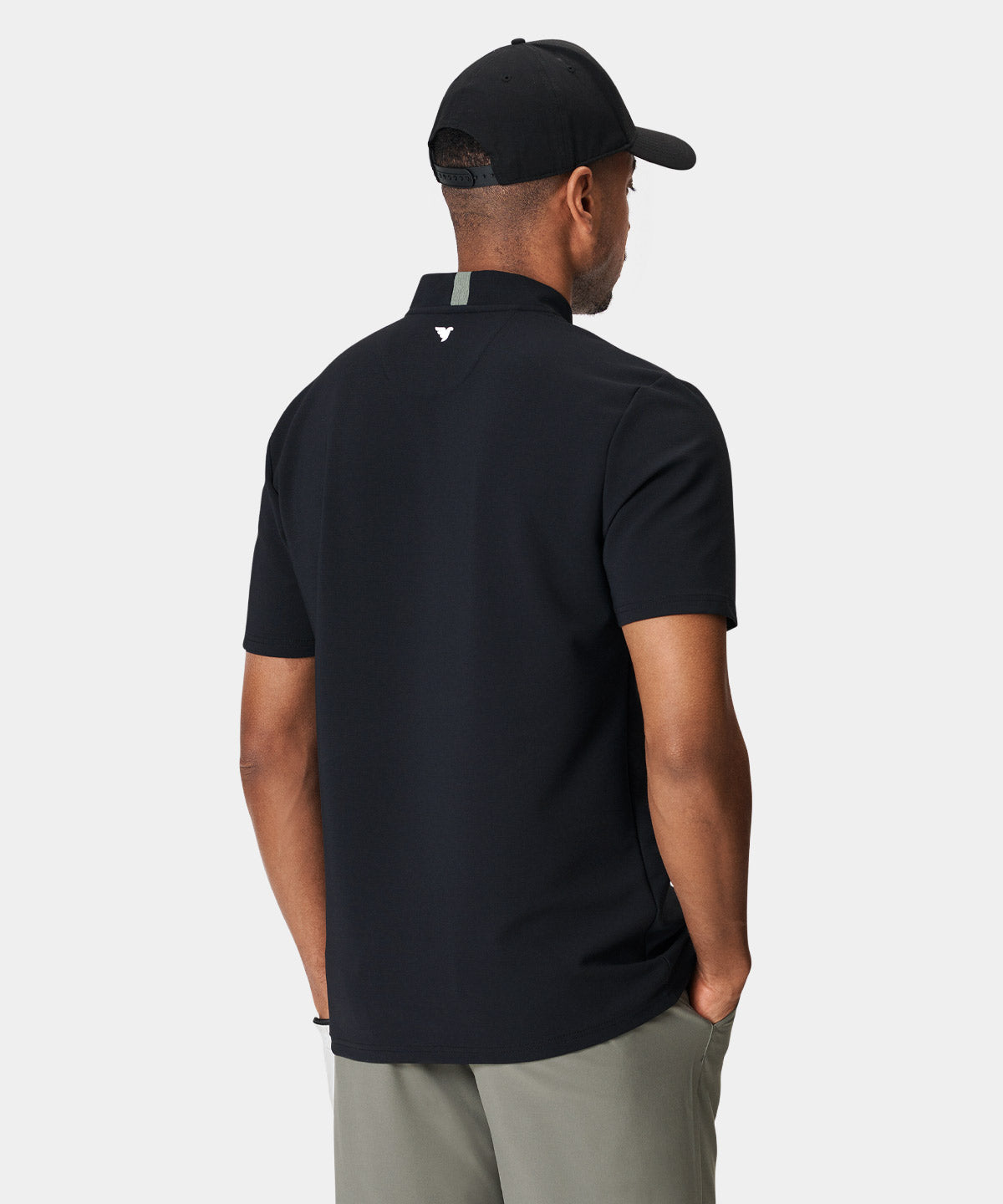 Heath Black Bomber Shirt Macade Golf
