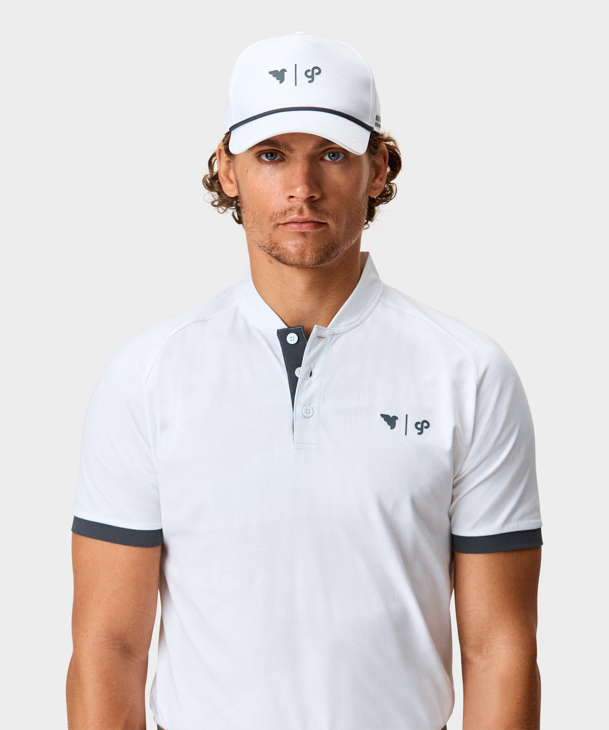 White Open Rope Strapback Macade Golf
