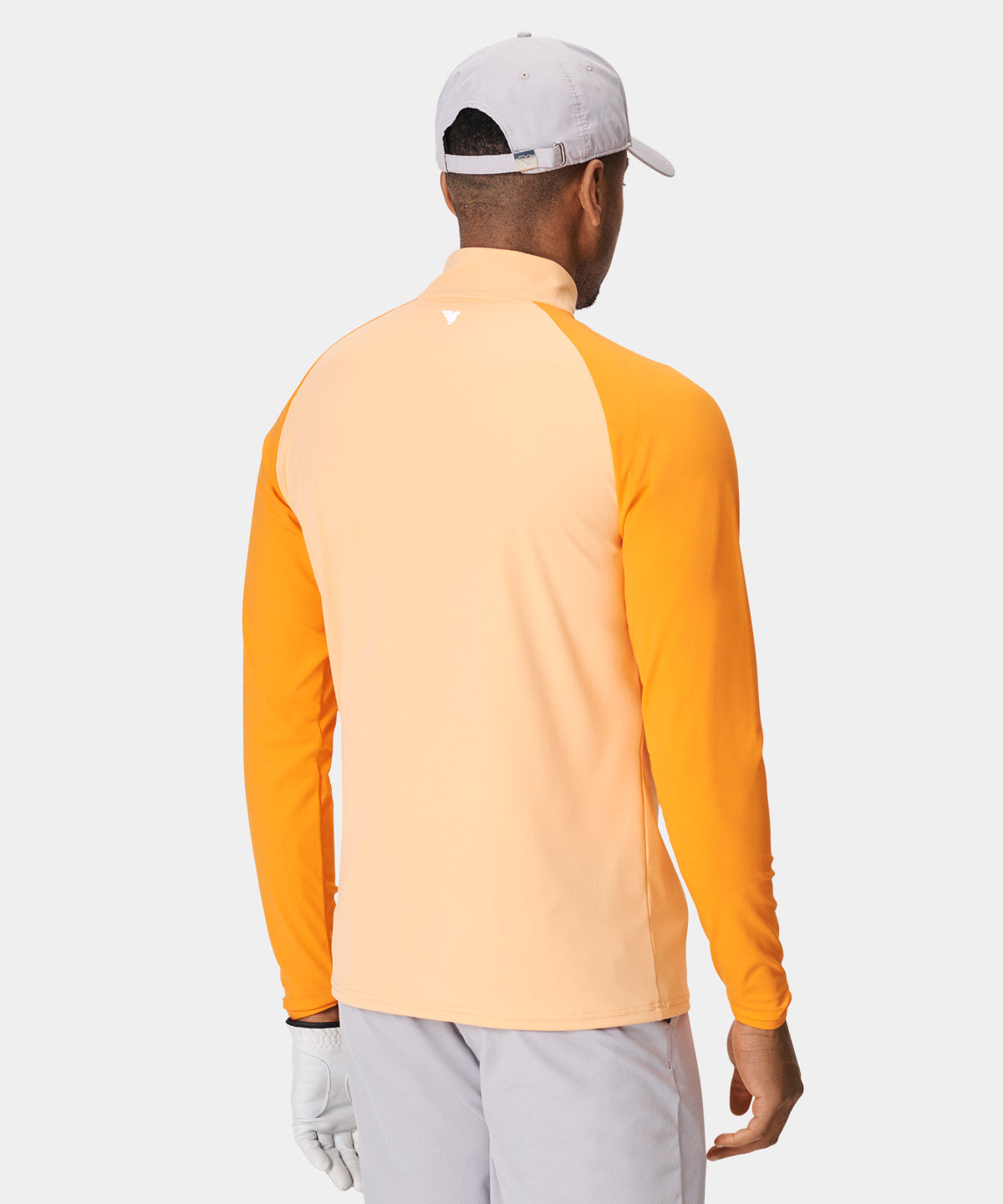 Orange Tour Quarter Zip Macade Golf