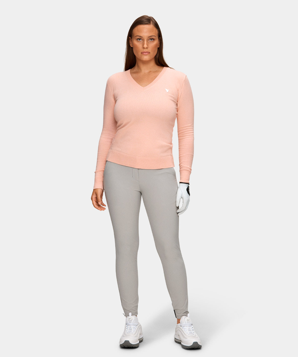 Apricot V-Neck TX Sweater Macade Golf