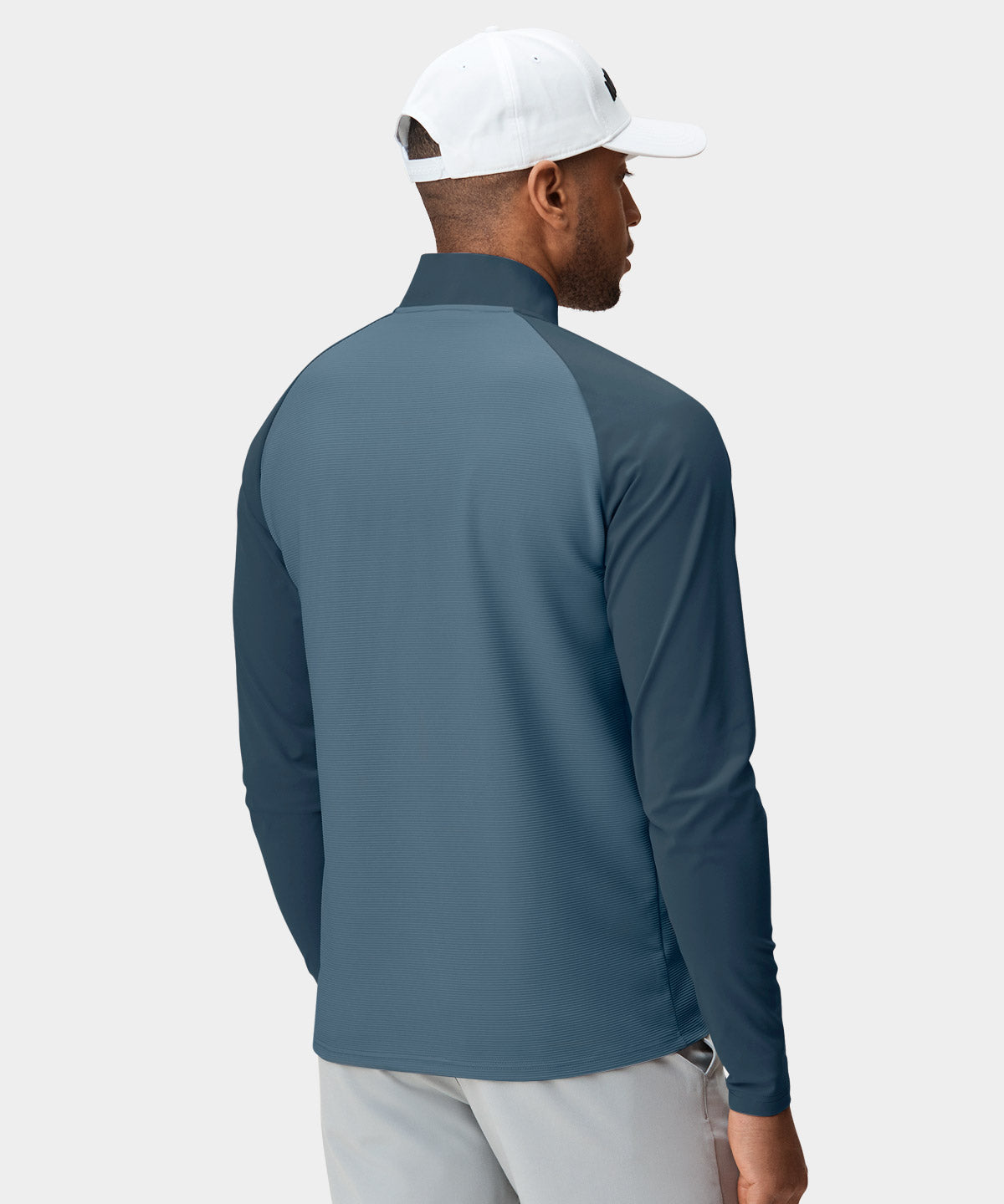 Slate Tech Bomber Zip Macade Golf