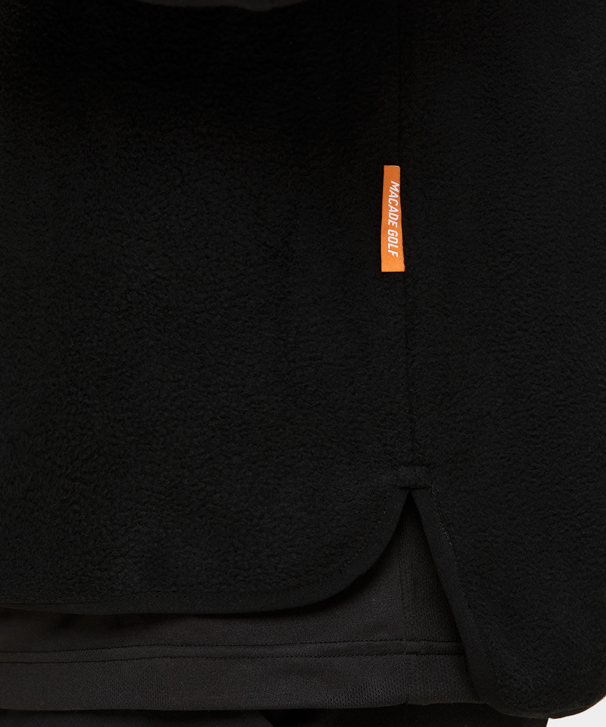Black Performance Fleece Macade Golf