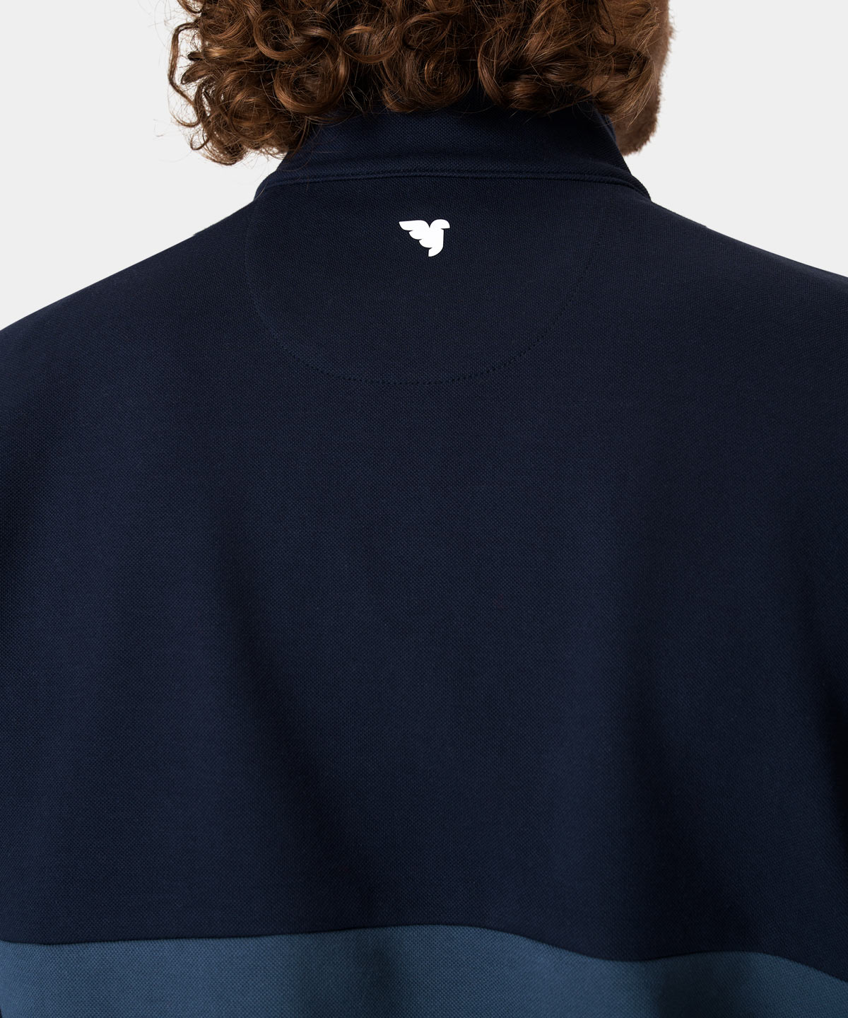 Stone Range Block Zip Sweater Macade Golf