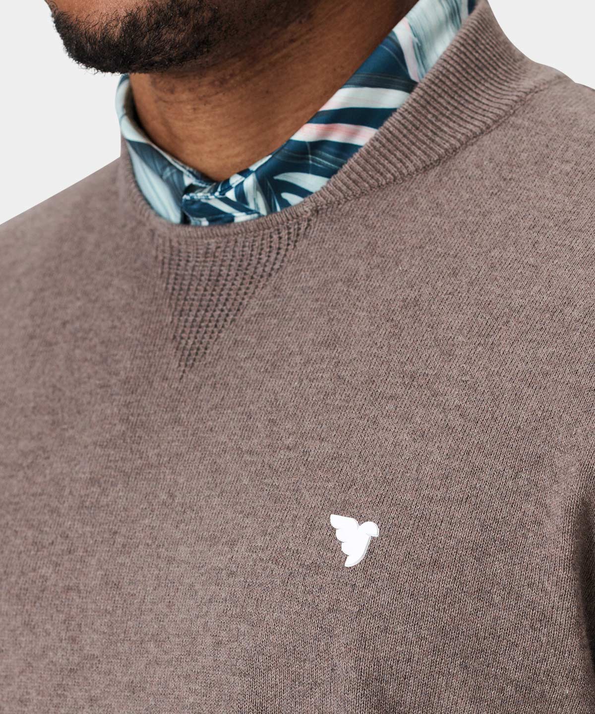 Brown Tour Bomber Sweater Macade Golf