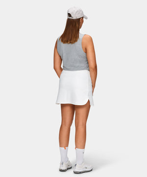 Light Grey Camo Sleeveless Shirt Macade Golf