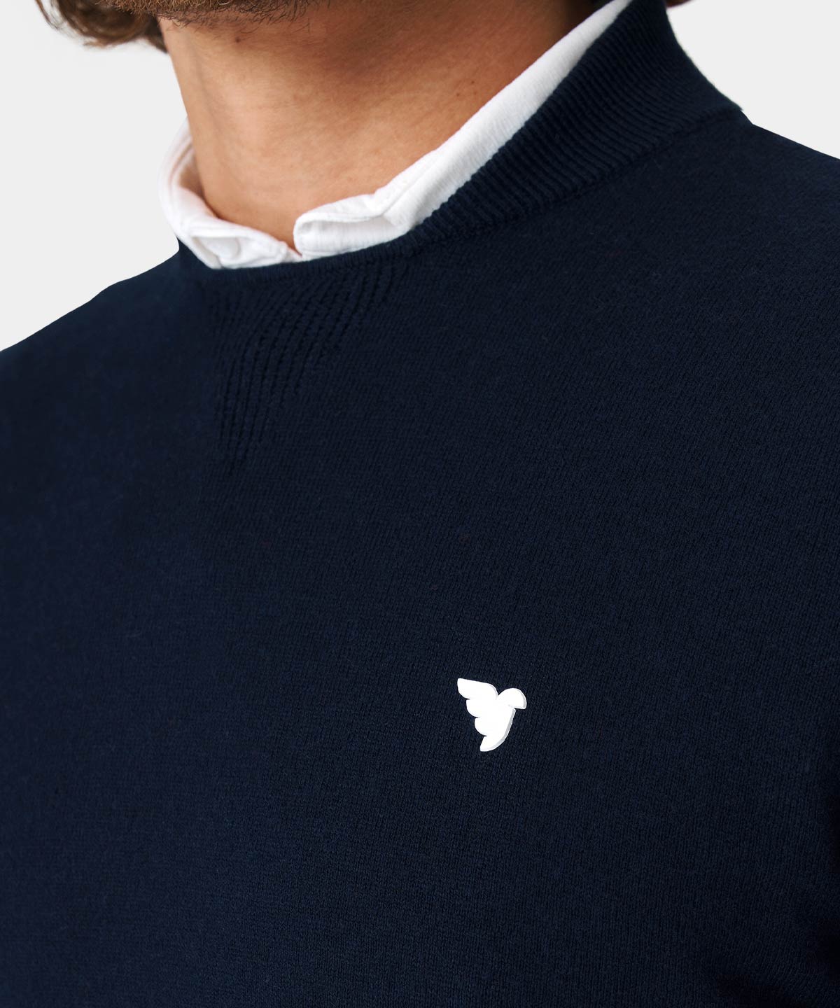 Navy Tour Bomber Sweater Macade Golf