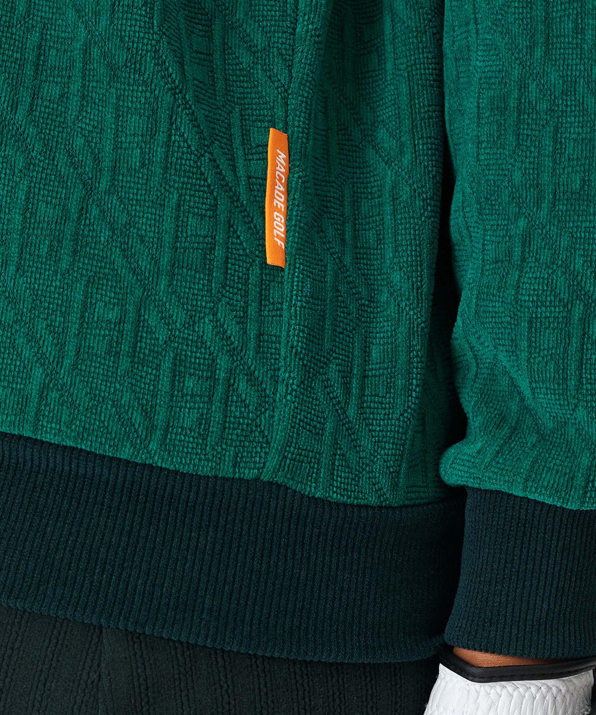 Green TB Oversized Cardigan Macade Golf