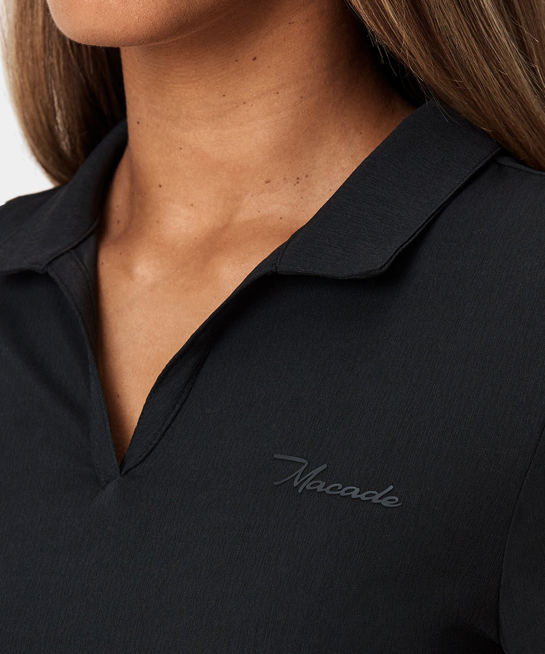Kate Black Long Sleeve Shirt Macade Golf
