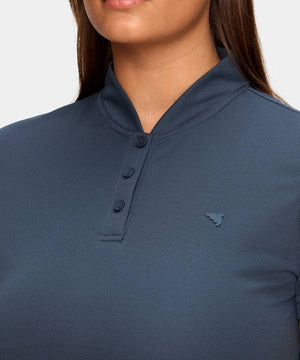 Stone Blue Flow Bomber Shirt Macade Golf
