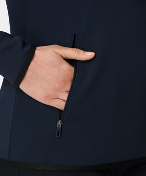 Ava Dark Blue Tour Popover Macade Golf