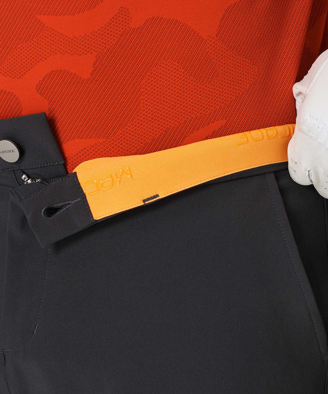 Dark Grey Four-Way Stretch Shorts Macade Golf