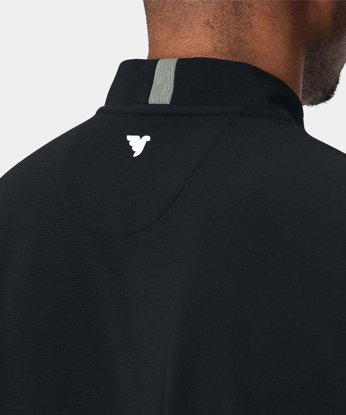 Heath Black Bomber Shirt Macade Golf