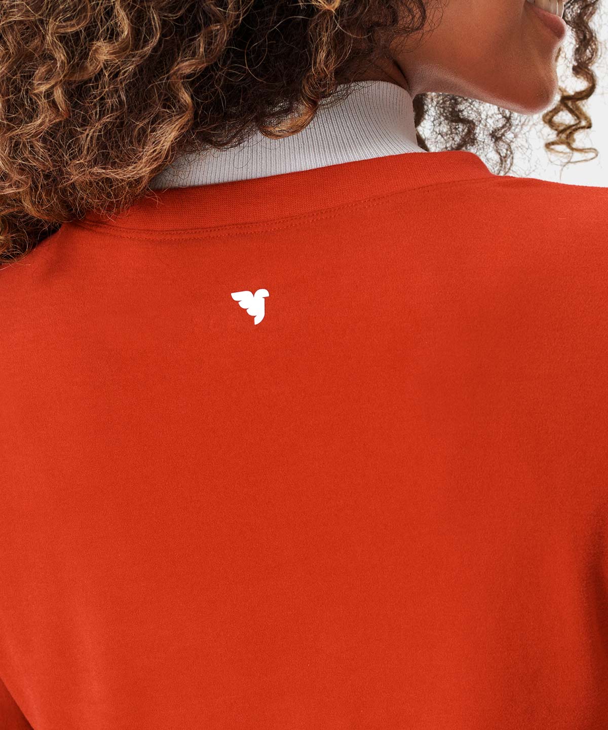 Red Brushed Tour Crewneck Macade Golf