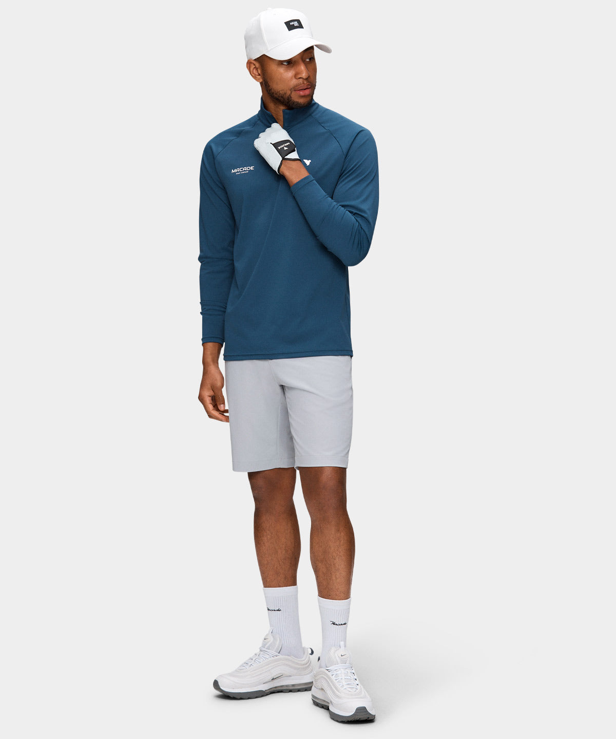 Spruce Tour Quarter Zip Macade Golf