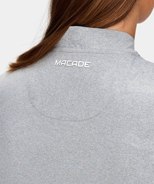 Light Grey Camo Sleeveless Shirt Macade Golf