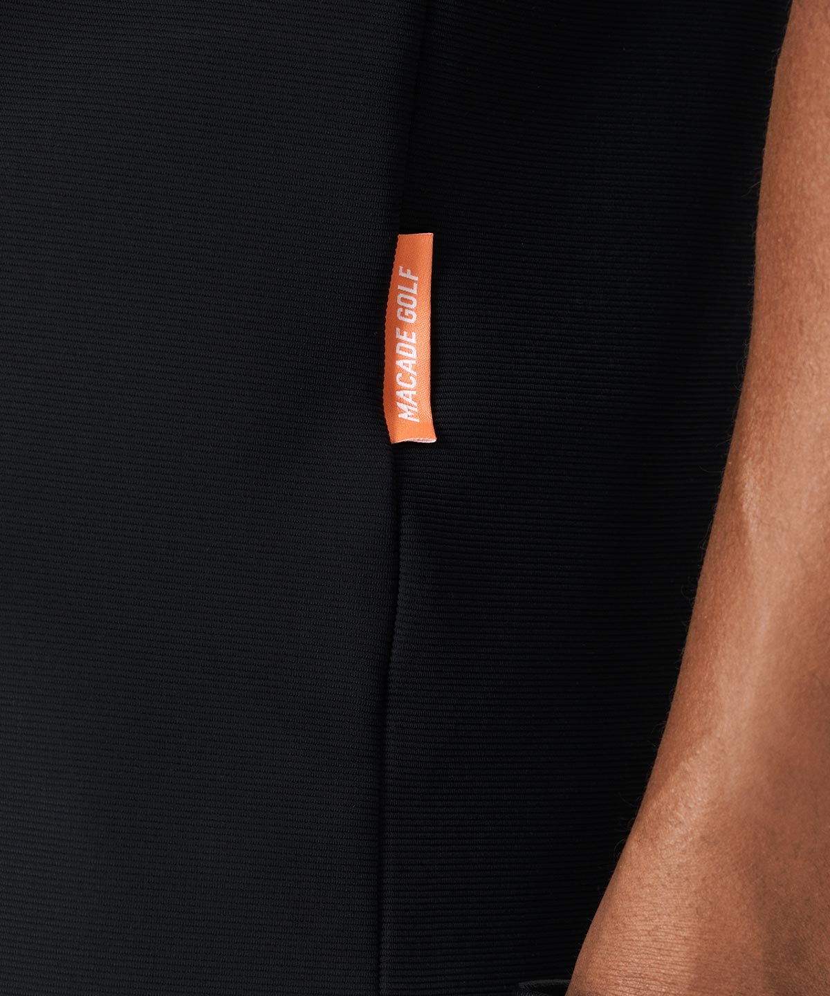 Heath Black Bomber Shirt Macade Golf