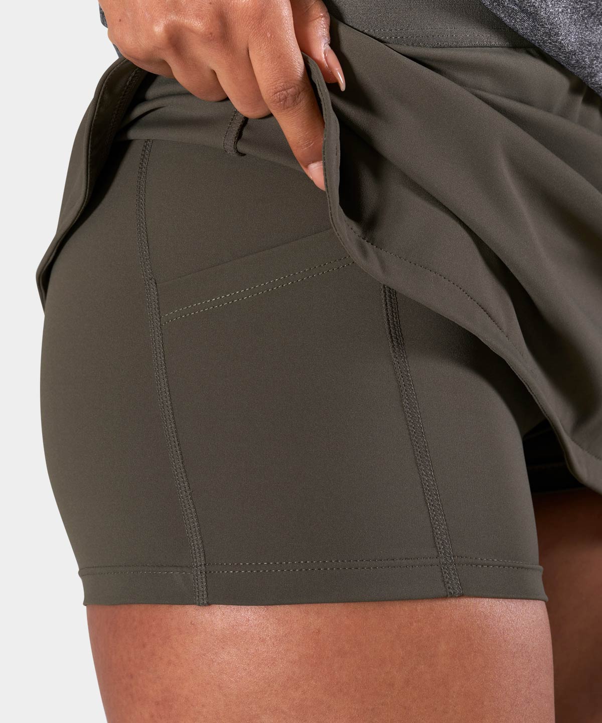 Olive Tech Range Skort Macade Golf