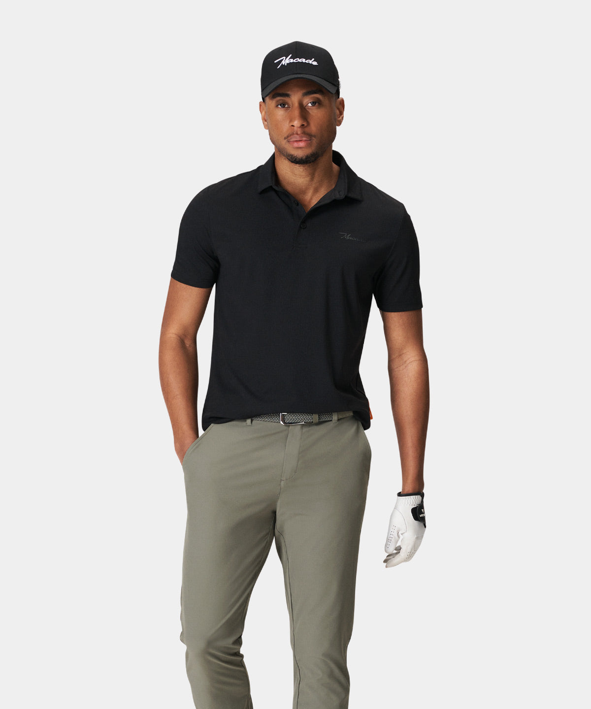 Tate Black AR Shirt - Macade Golf