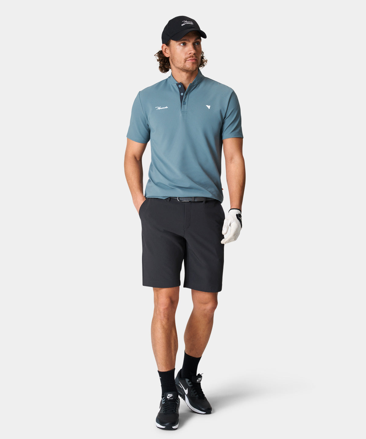 Heath Sage Green Bomber Shirt Macade Golf
