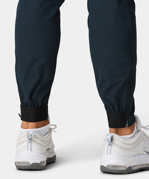 Navy Four-Way Stretch Jogger Macadegolf