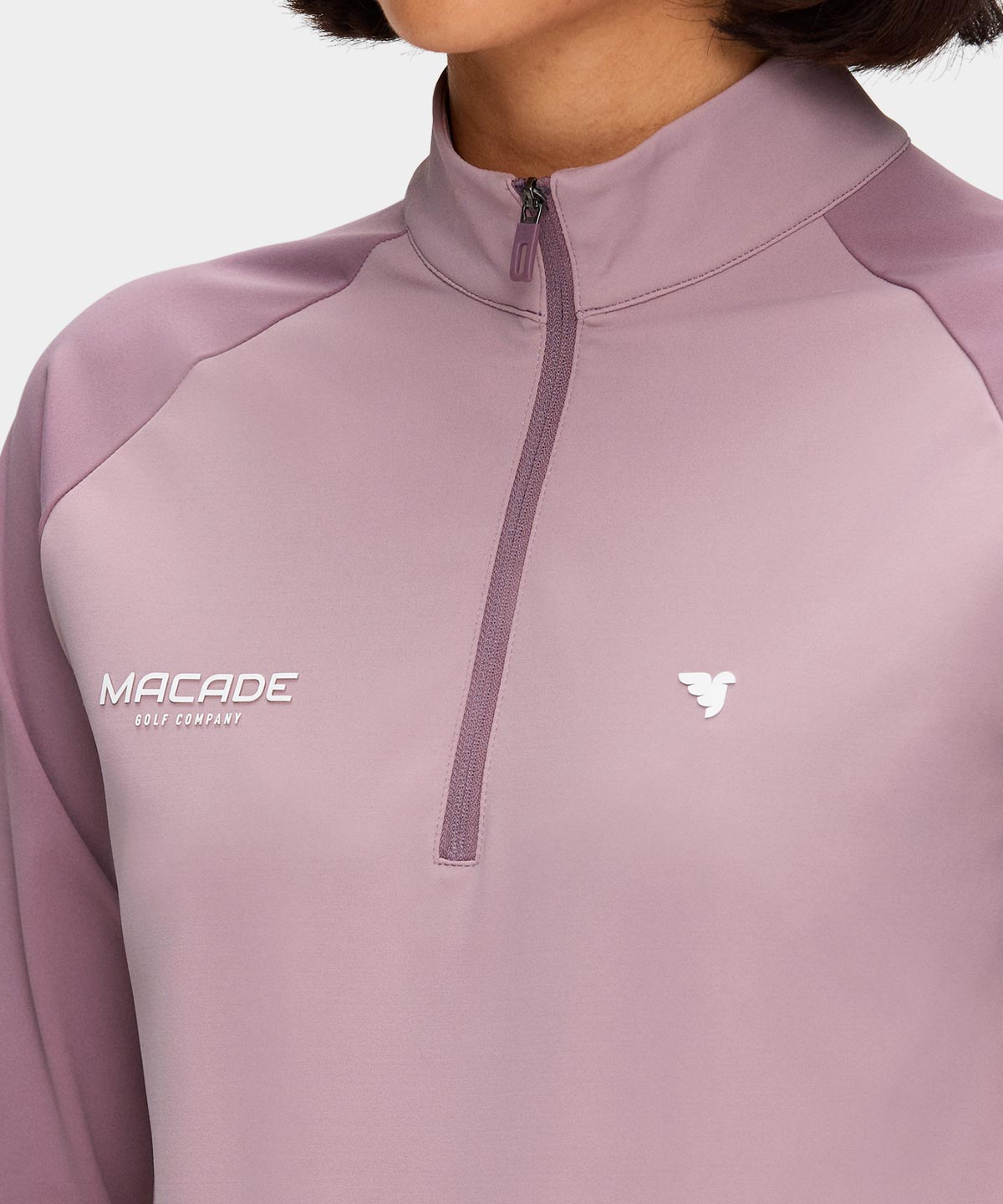 Heather Tour Quarter Zip Macade Golf