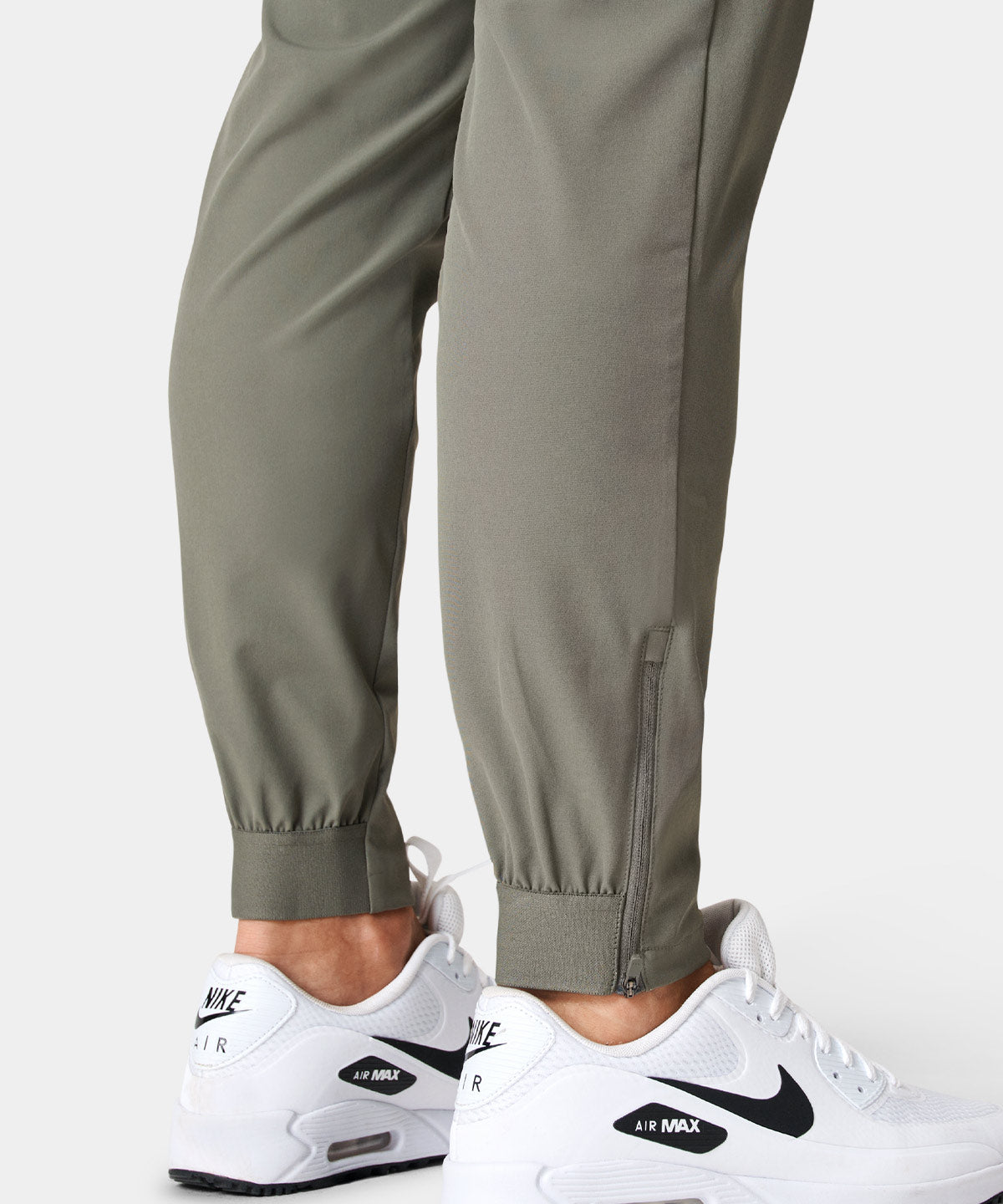 Jade Green Four-Way Stretch Jogger Macadegolf