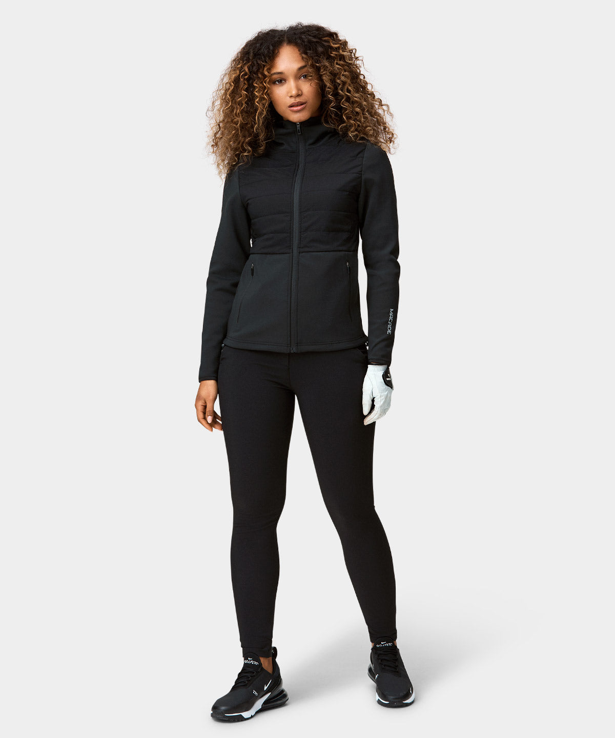 Charcoal Hybrid Tour Jacket Macade Golf