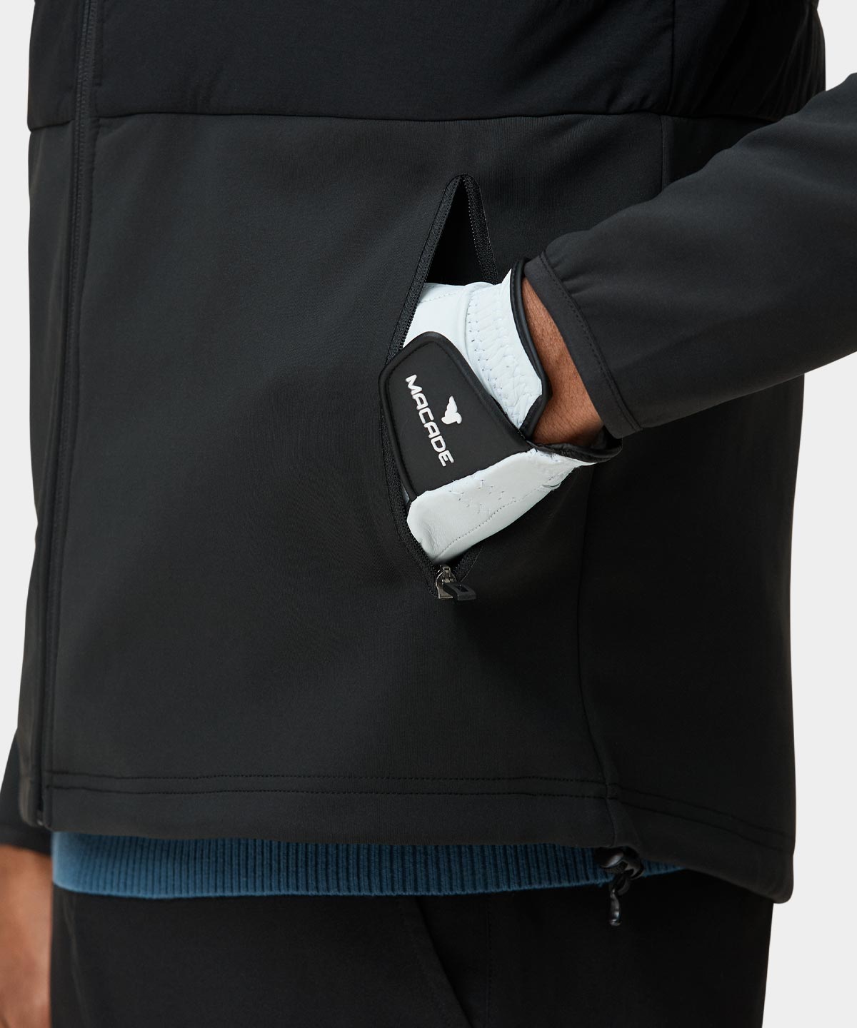 Anthracite Hybrid Tour Jacket Macade Golf