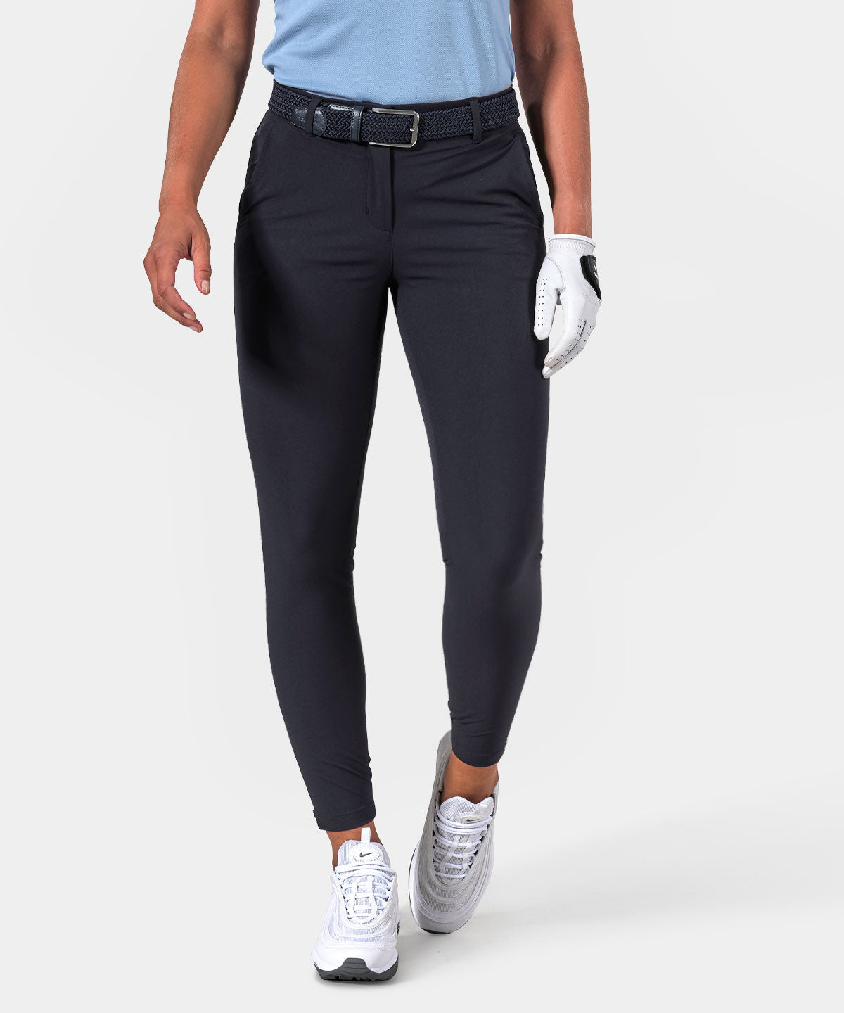 Women's Elastic Navy Belt Macade Golf