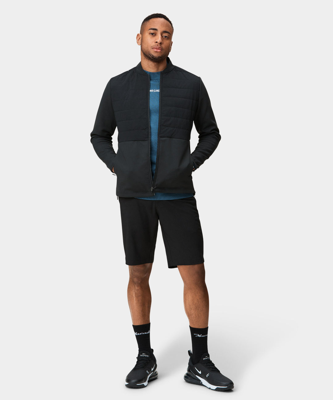 Anthracite Hybrid Tour Jacket Macade Golf