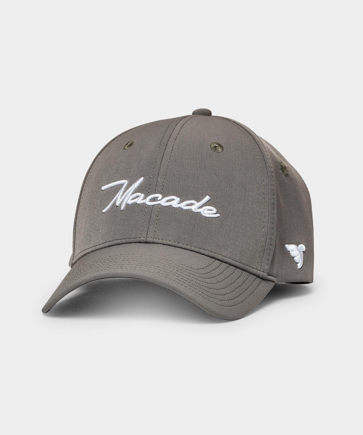 Brown Script Snapback Macade Golf